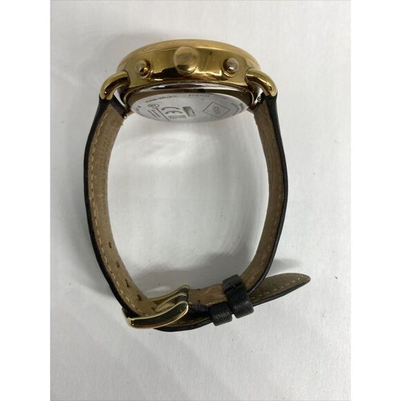 Fosssil FTW1128 Women Brown Leather RoseGold Analog Dial Hybrid Smartwatch XX711 - Picture 11 of 12